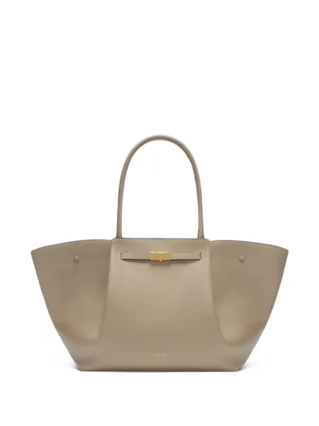 Geantă shopper Demellier din piele