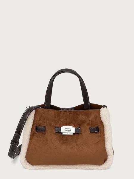 DKNY geantă crossbody pentru femei maro