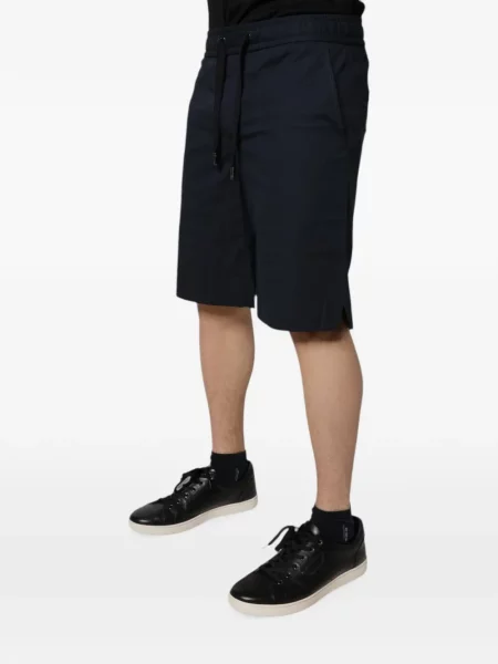 Pantaloni scurți Dolce & Gabbana cu cordon albastru