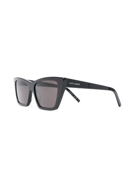 Raštuotos saulės akiniai Saint Laurent Eyewear juoda