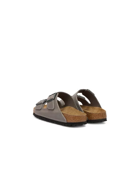 Birkenstock usnjene japonke Arizona FL SFB siva