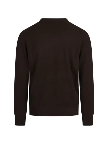 Sweter Mc2 Saint Barth brązowy