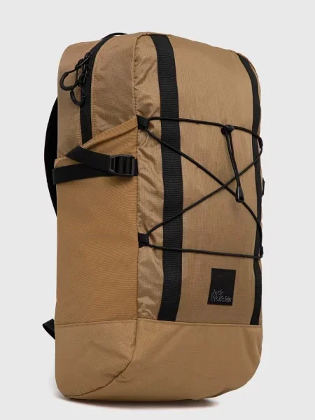Рюкзак Jack Wolfskin WANDERTHIRST 20 великий однотонний коричневий
