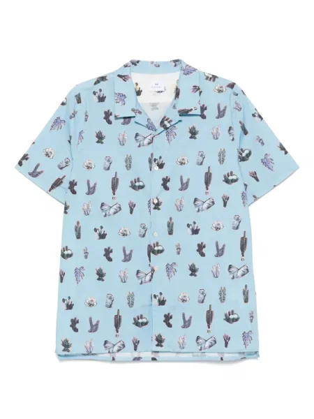 Košile Ps Paul Smith modrá