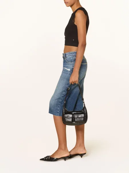 Guess Dżinsowe Bermudy blau