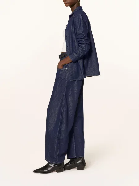 Replay Jeansy Typu Barrel Hallebe blau niebieskie