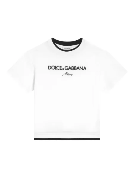 Koszulka dziecięca Dolce And Gabbana biała