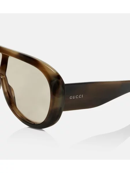 Ochelari de soare Gucci maro