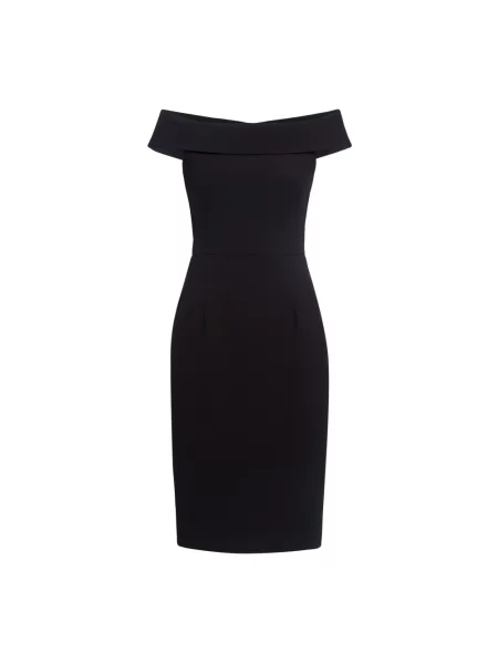 IVY OAK Sukienki Kobieta Elegancka sukienka Carmen z zamkiem błyskawicznym czarny