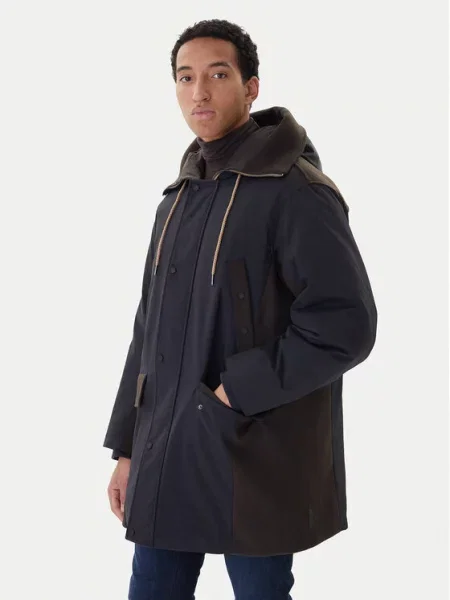 Armani Exchange Zimska jakna Oversize rjava