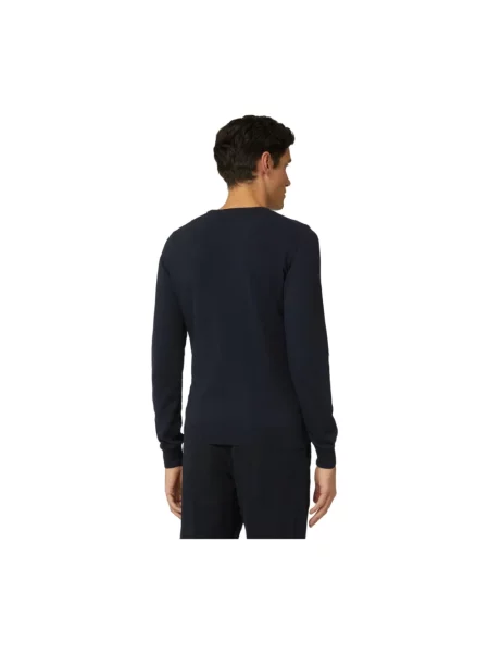 Sweter Harmont & Blaine z nadrukiem niebieski