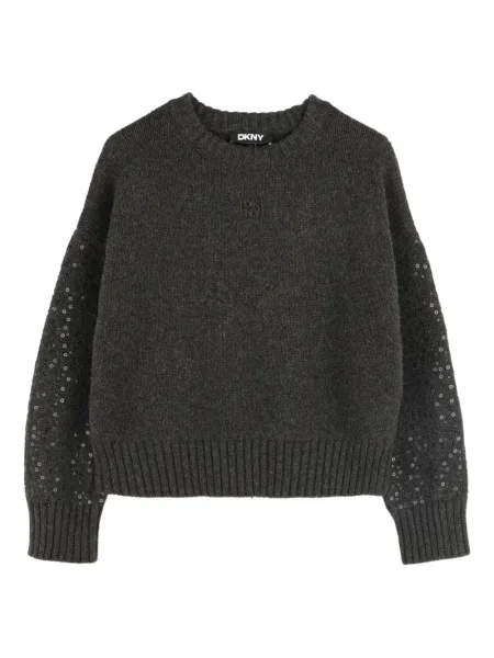 Sweter dziecięcy Dkny szary
