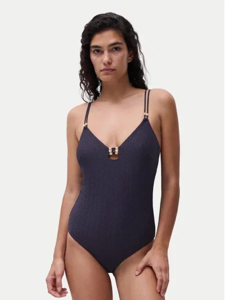 Chantelle Kopalni kostum Minuit Mornarsko modra