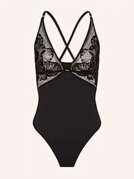 BOSS Body Peony Lace černá