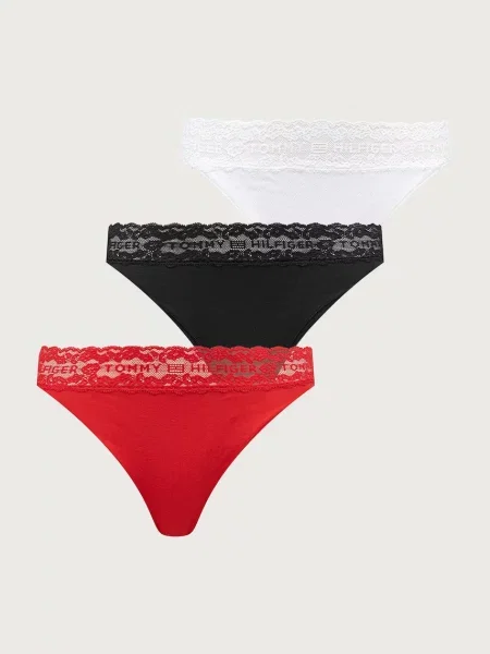 Tommy Hilfiger tangá dámske červená