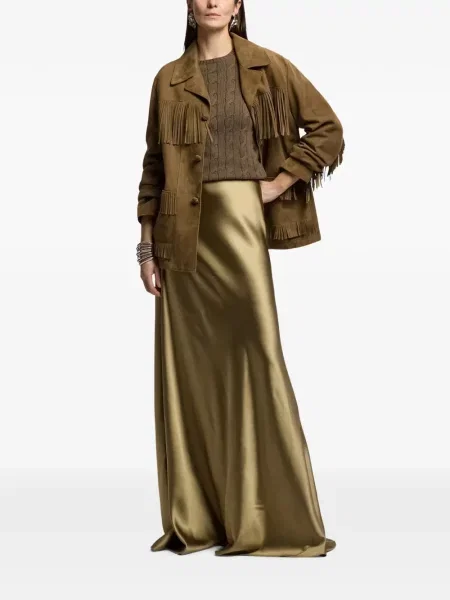 Jakna Ralph Lauren Collection na rese smeđa
