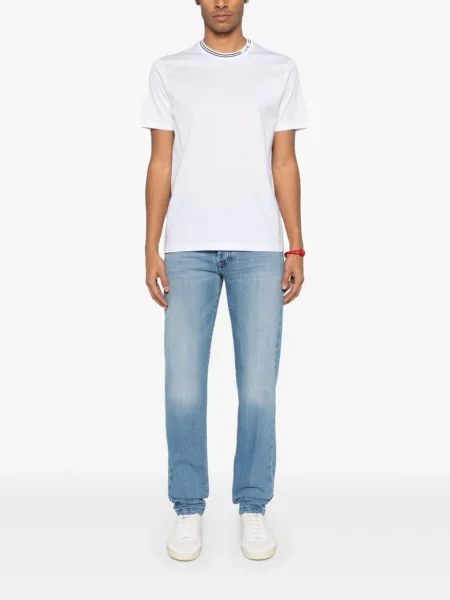 Tricou Paul & Shark alb