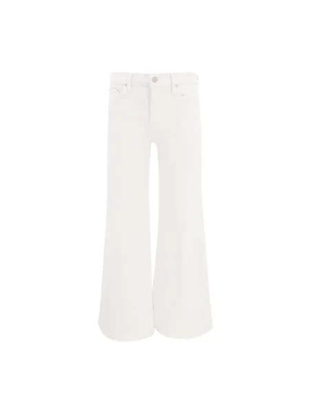 Jeansy Mother białe