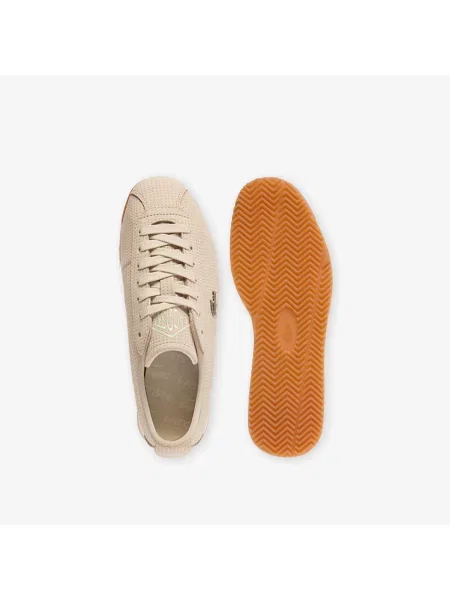 Кроссовки Lacoste бежевые