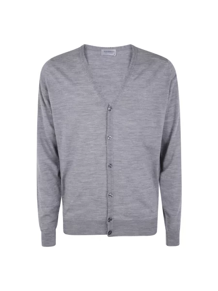 Sweter John Smedley szary