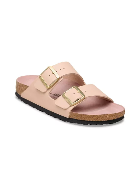 Birkenstock Arizona Birko-Flor Regular Fit Triples New Beige Pink Clay  Kobiety Sandały Birkenstock Beige Size: beżowe
