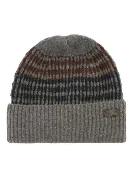 Fular Barbour tricotate gri