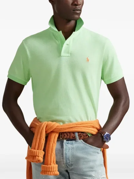 Ριγέ δερμάτινος κάλτσες Polo Ralph Lauren με κορδόνι μαύρο