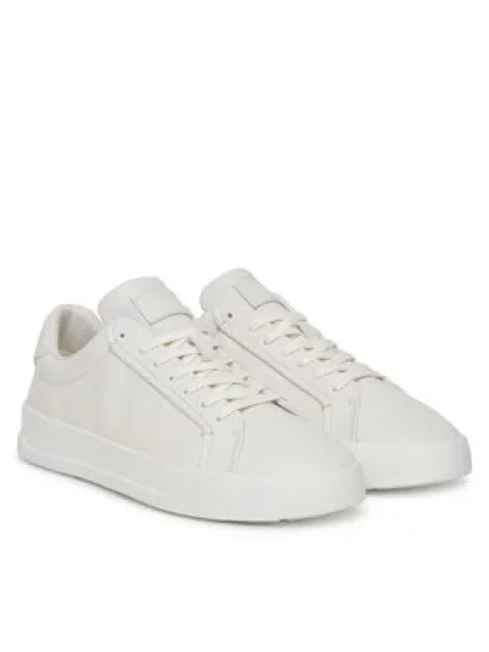 Tommy Hilfiger Sneakersy Court Best Tumbled Lth Écru