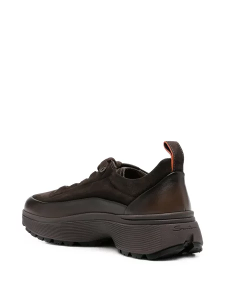 Sneakerși Santoni chunky maro