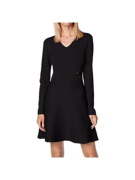 Sukienka Armani Exchange czarna