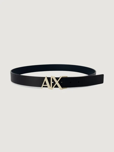 Curea din piele Armani Exchange negru