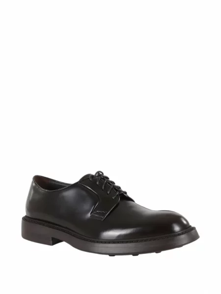 Pantofi derby Doucal's din piele maro