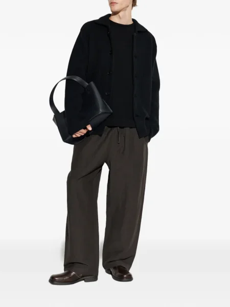 Pulover Officine Générale lung negru
