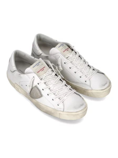 Buty do tenisa Philippe Model skórzane do tenisa białe