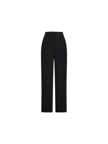 Lniane spodnie Givenchy czarne