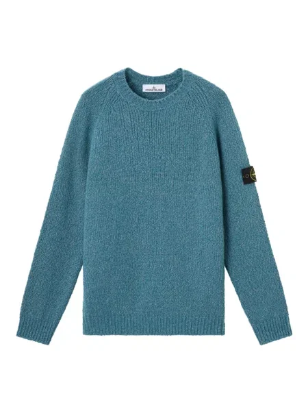 Sweter Stone Island z kamieniami niebieski