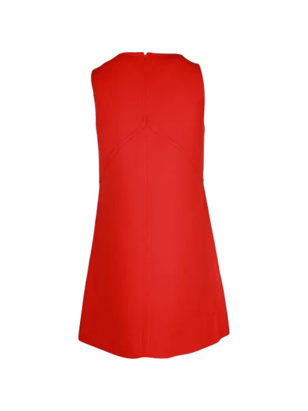 Αμάνικη φόρεμα Victoria Beckham α-γραμμή κόκκινο