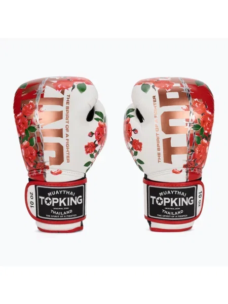 Rękawice bokserskie Top King Boxing Rose white białe