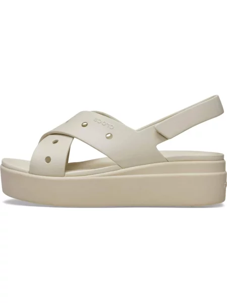Crocs Dreváky Brooklyn krémová béžová