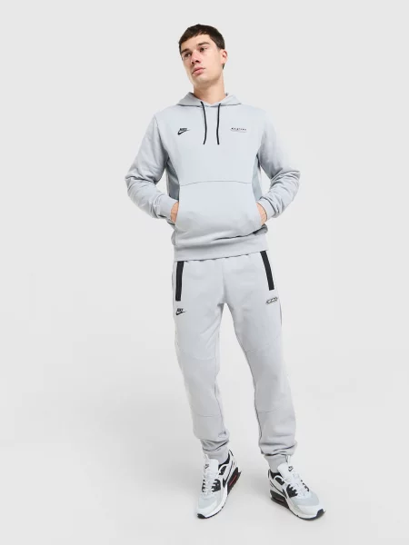 Nike Bluza Z Kapturem M Nsw Air Max Flc Oth szara