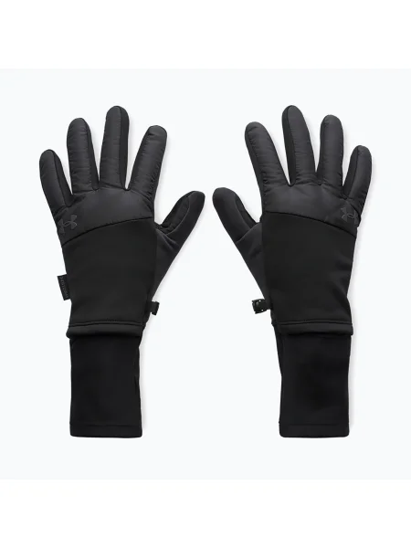 Рукавички для бігу Under Armour Storm Fleece Run black/black/reflective чорні