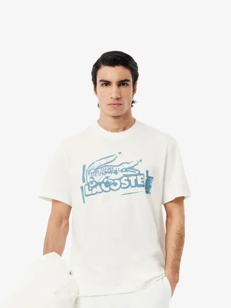 Футболка Lacoste бежева