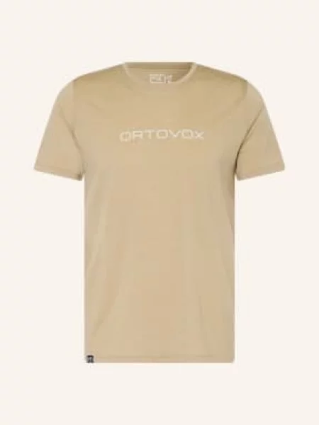 Ortovox Tričko Cool Brand Ts béžová