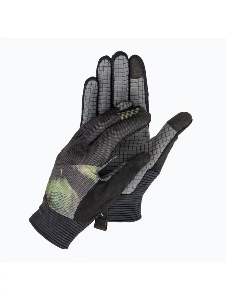 Cyklistické rukavice Northwave Air LF černo-zelená černé