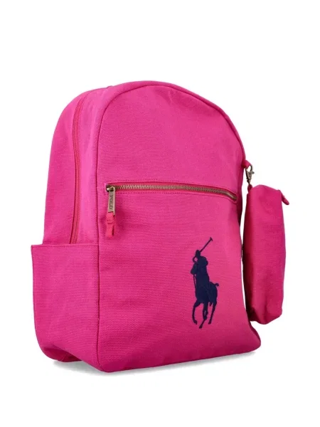 Plecak dziecięcy Polo Ralph Lauren różowy