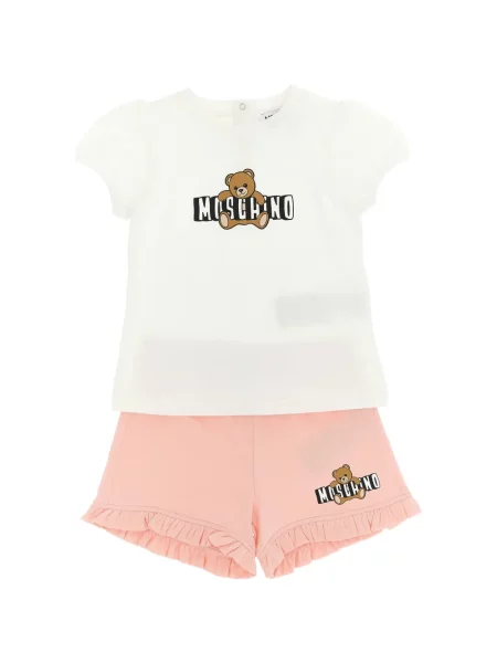 Szorty dziecięce Moschino białe