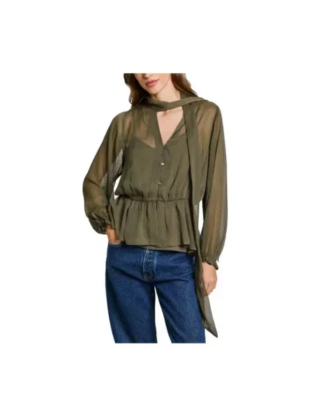 Bluzka Pepe Jeans zielona