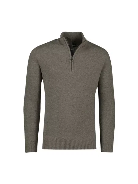 Sweter Barbour brązowy
