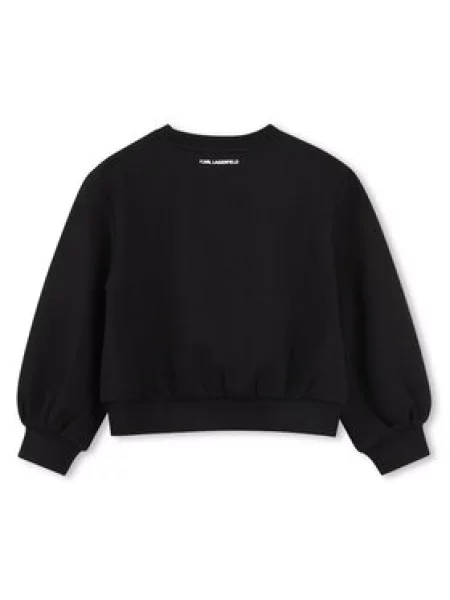 Mikina Karl Lagerfeld Kids černá