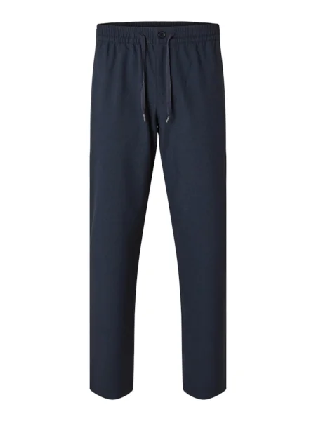 Pantaloni Selected albastru